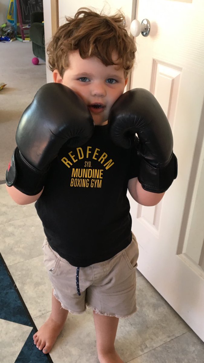 HrabarPaul's tweet photo. Zeke & Dad Time..
@Anthony_Mundine @RenoldQuinlan @DaveAloua
#TeamZeke #TeamMundine #TeamQuinlan #TeamAloua ππ https://t.co/PbnDvbCtKu