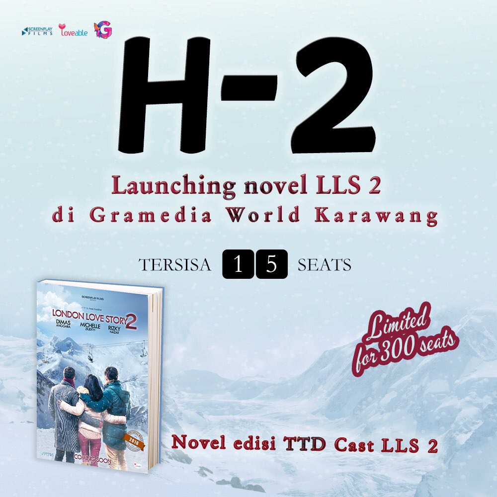 londonlovefilm's tweet photo. Wah, udah H-2 LIMITED. 
Buruan daftar #LaunchingLLS2 ke Line rajjendra atau WhatsApp ini 0838 3704 9646 ya! https://t.co/XLWu5rZ0Wb