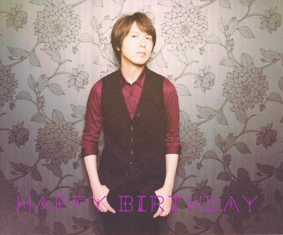 Happy Birthday~Hiroshi Kamiya~

2017.01.28 