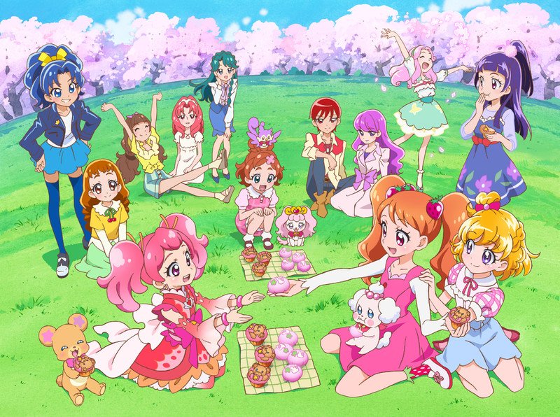 ট ইট র 宮崎キネマ館 3月18日ロードショー 映画プリキュアドリームスターズ 本日よりオリジナルアニマルスイーツ付き前売券発売開始 モフルンさくらマフィン と サクラケーキだいふく オールスターズではない プリキュアのあらたなる物語https T