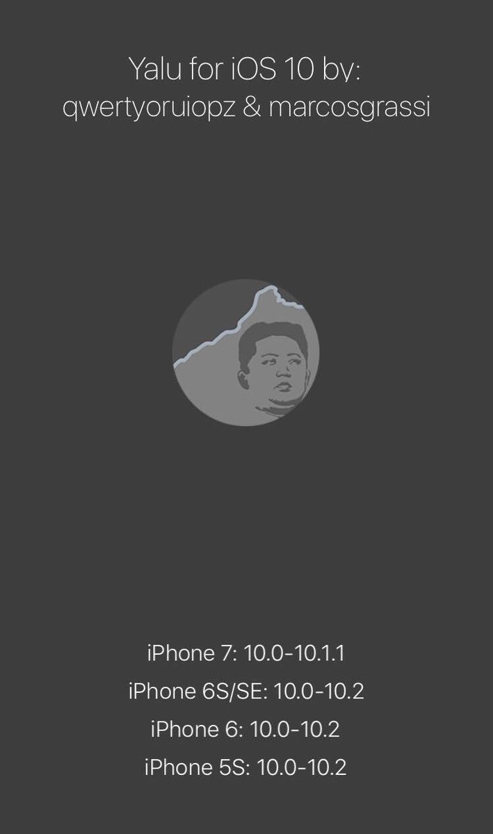 jailbreak_01's tweet photo. الاجهزة الداعمة للجيلبريك في التحديث القادم من اداة #yalu من اصدار 10.0-10.2 للايفون #جيلبريك10 https://t.co/0zJteH7ays