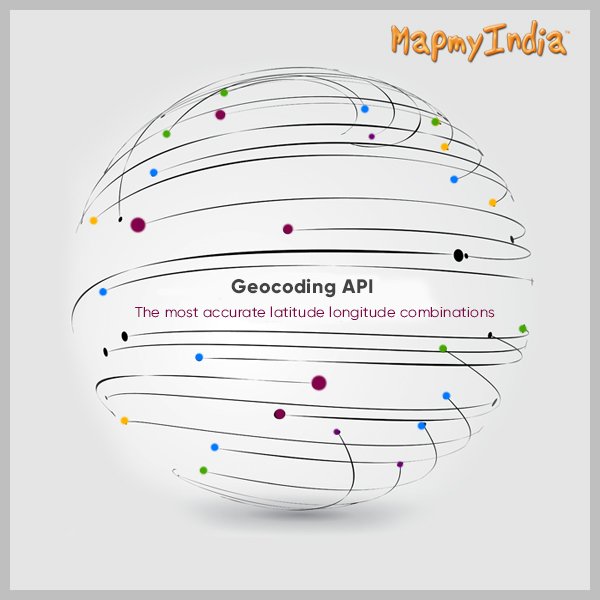 MapmyIndia's tweet image. Most accurate latitude longitude combination for a provided address. To Learn More Visit:- mapmyindia.com/api/ #developers #mapsapi
