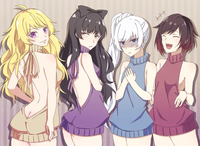 チームRWBYにも例のセーターを? 