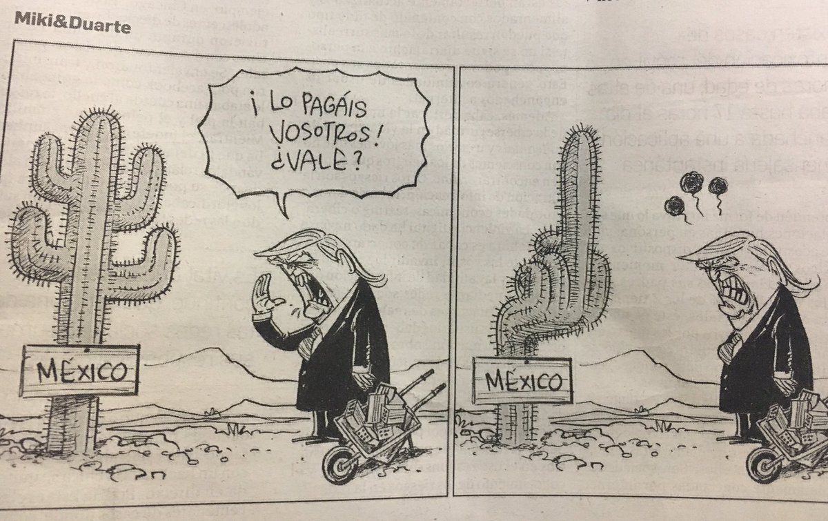 MyriamDRguez's tweet photo. Una imagen vale más que mil palabras! Buenos días ! #contraelMuro #Mexico https://t.co/V4GN6dbOrh