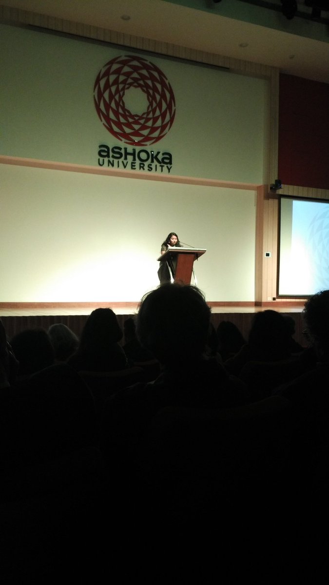 AshokaUniv's tweet image. #foundersday2017 students recount their journey before and at the @yifp at the @AshokaUniv Founders Day celebration