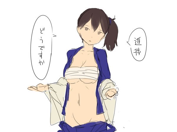 艦これ書き下ろし収集中。加賀、その14。たぶん、しばふさん 