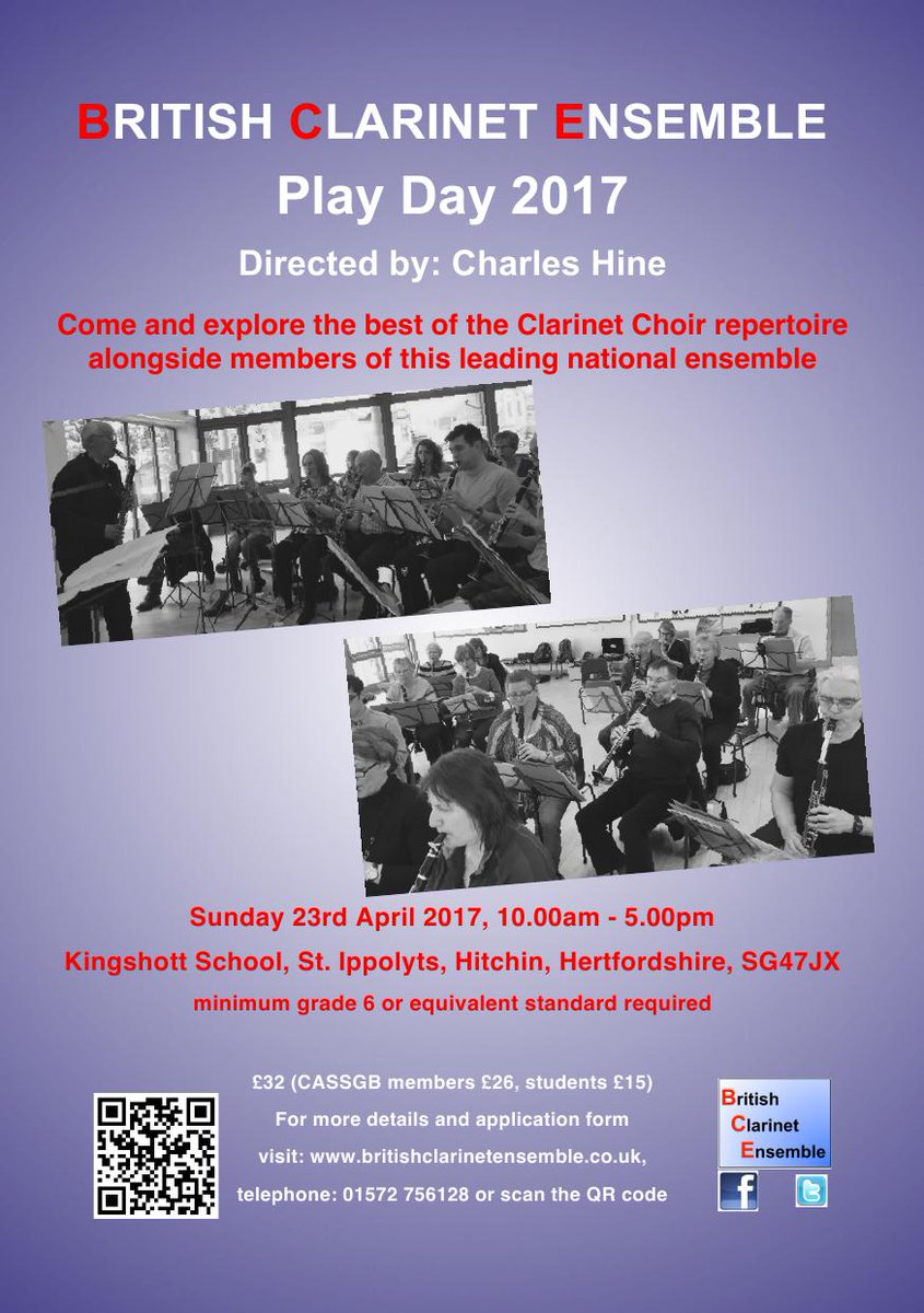 British Clarinet Ens tweet media