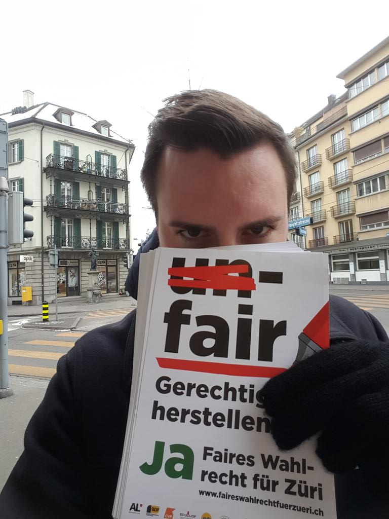 Kämpfen für die Vielfalt, now more t. ever. #Abst17 #faireswahlrecht <a href="/glpKreis1und2/">glp Kreis 1&2</a> <a href="/glpstadtzuerich/">GLP Stadt Zürich</a>