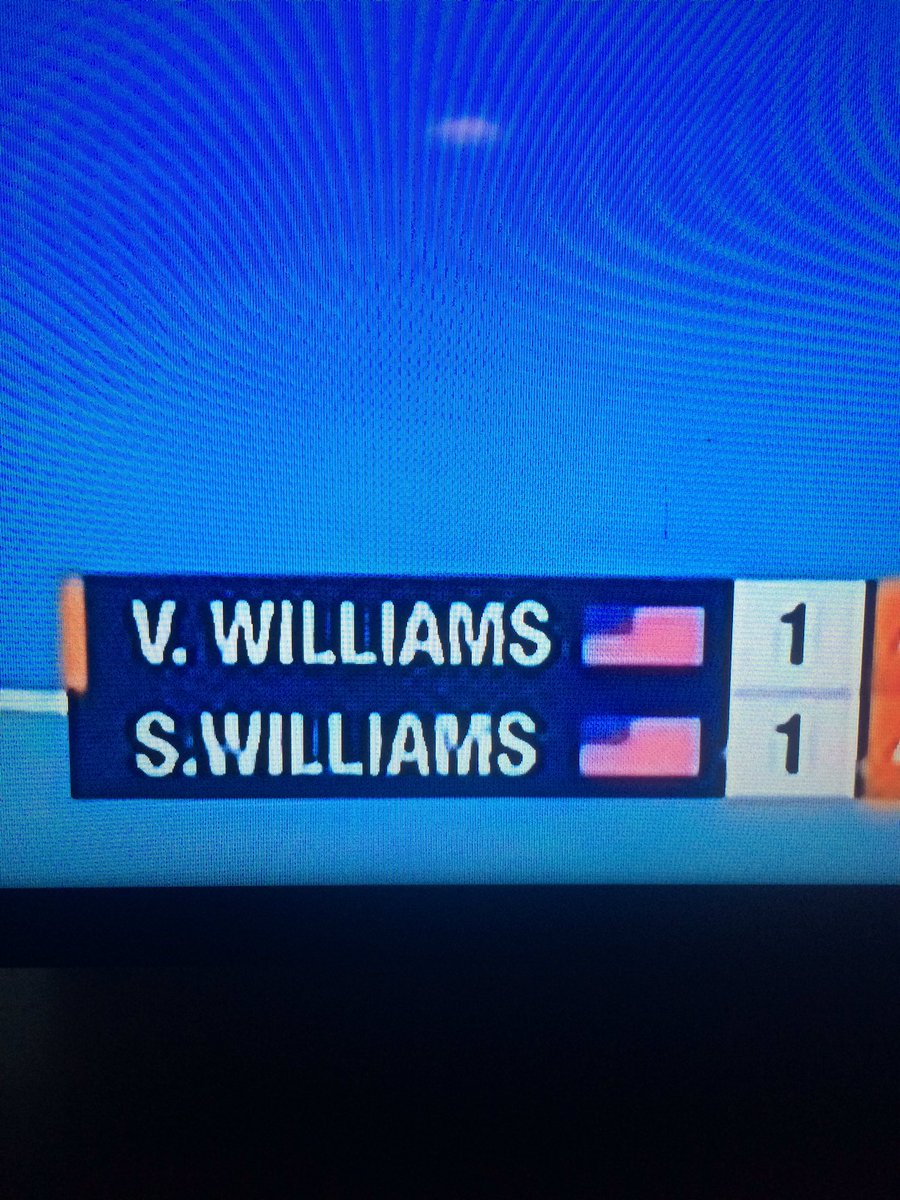 tom_dignan's tweet photo. @AustralianOpen @Channel7 Just one thing pls fix the graphic and put a space for Serena just like Venus. https://t.co/7x6K72IdrW