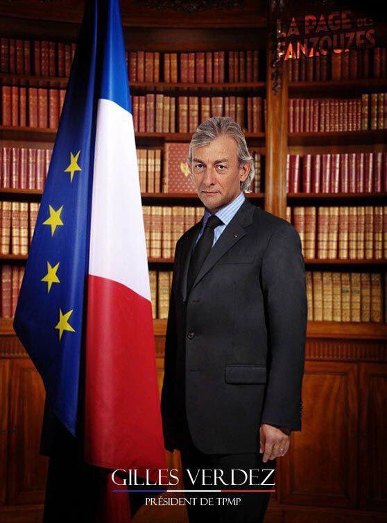 FanTPMPOfficiel's tweet photo. Notre président @gillesverdez #TPMPelection #TPMP #tpmp https://t.co/CKxamxdmBq