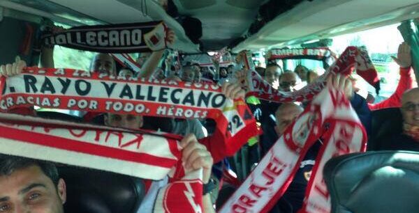 UnionRayo's tweet photo. Buen viaje a los 400 rayistas que viajan hoy a Valladolid para apoyar al equipo
#ALaConquistaDePucela https://t.co/DIlGAJILm4