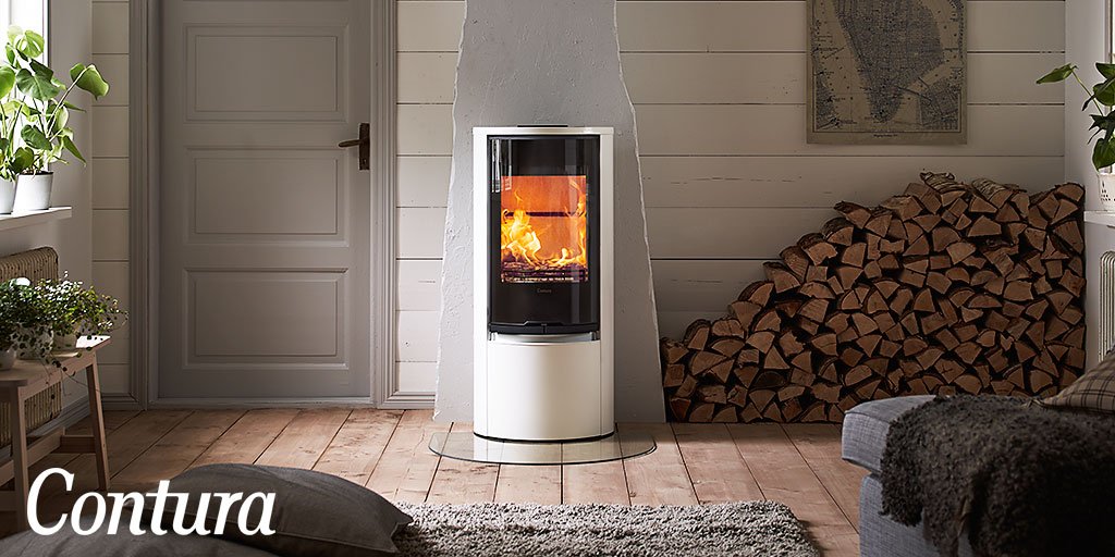 Meet the new Contura 510G with new, tough glass door and white exterior. bit.ly/1Q3DKT6