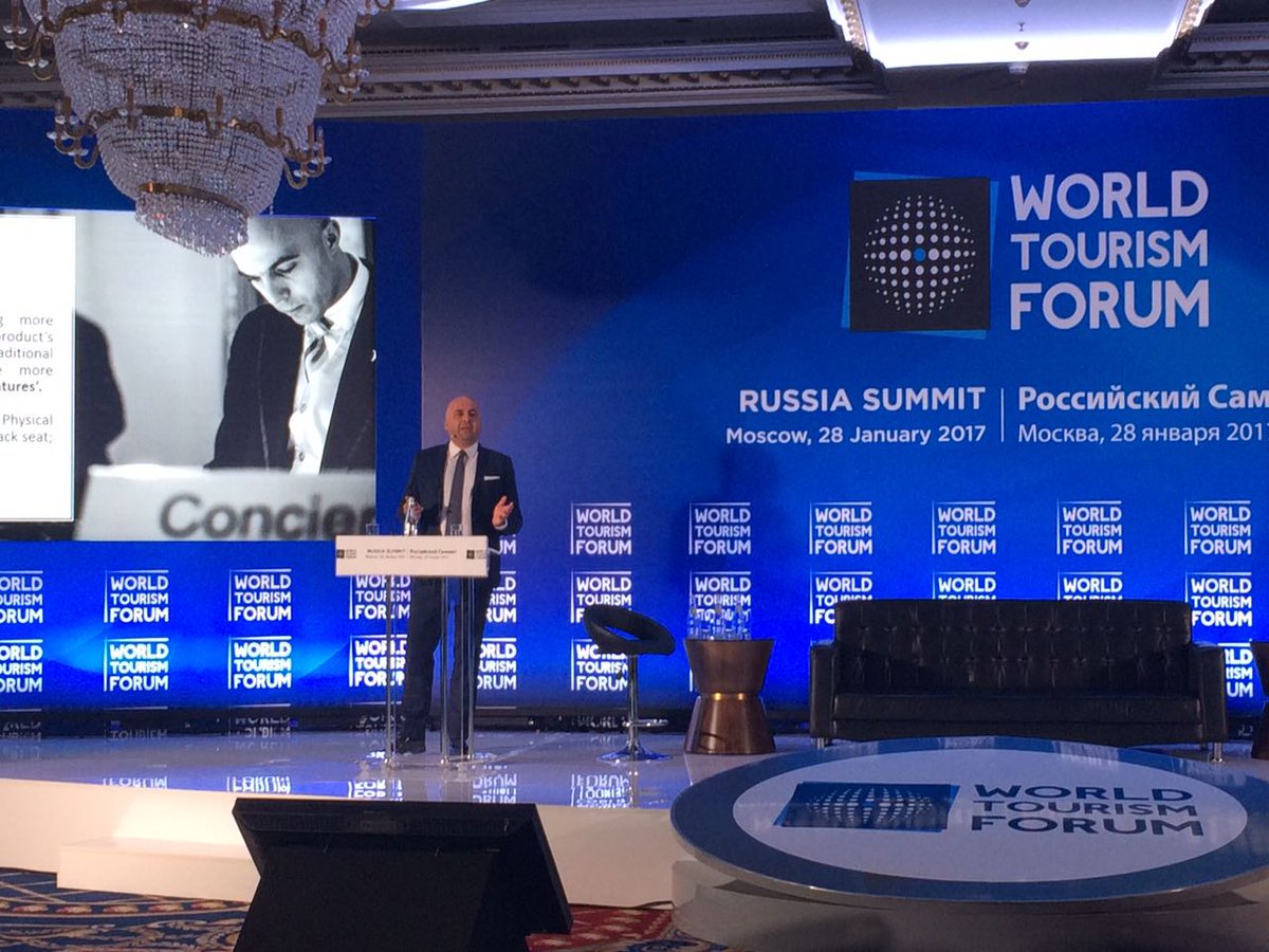 gtourismforum's tweet photo. New Marketing Strategies in Hospitality speech of Avşar Koç, COO and Senior Partner, River Rock Hotels &amp; Resorts at #RussiaSummit https://t.co/XwnRKvPDJJ