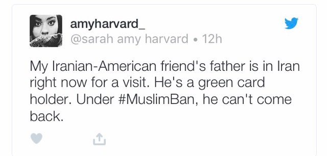 BuzzFeedNews's tweet photo. People Are Sharing Their Refugee Stories In Response To Trump’s #MuslimBan  https://t.co/0gGSHlaFor https://t.co/47vkoPTw99