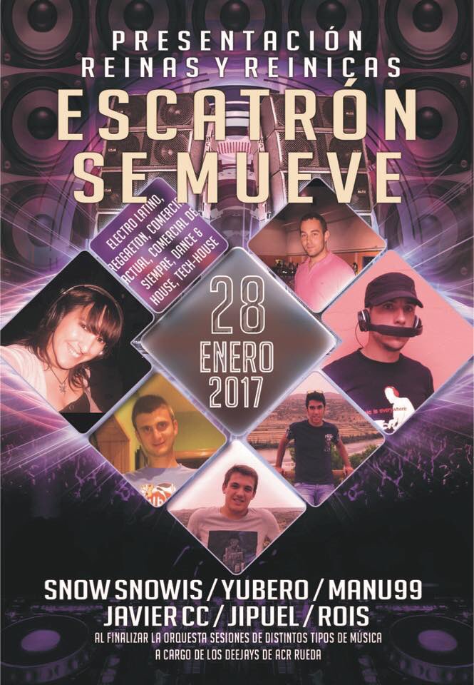ROIS_2909's tweet photo. A preparar la música para esta noche!! Vamos gente!! A darle caña!! Os esperamos en #escatron después de la presentación!! #escatronsemueve https://t.co/XRQJzYpcTA