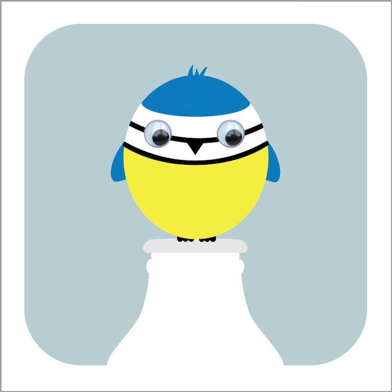 #BigGardenBirdwatch #bluetit spotted!