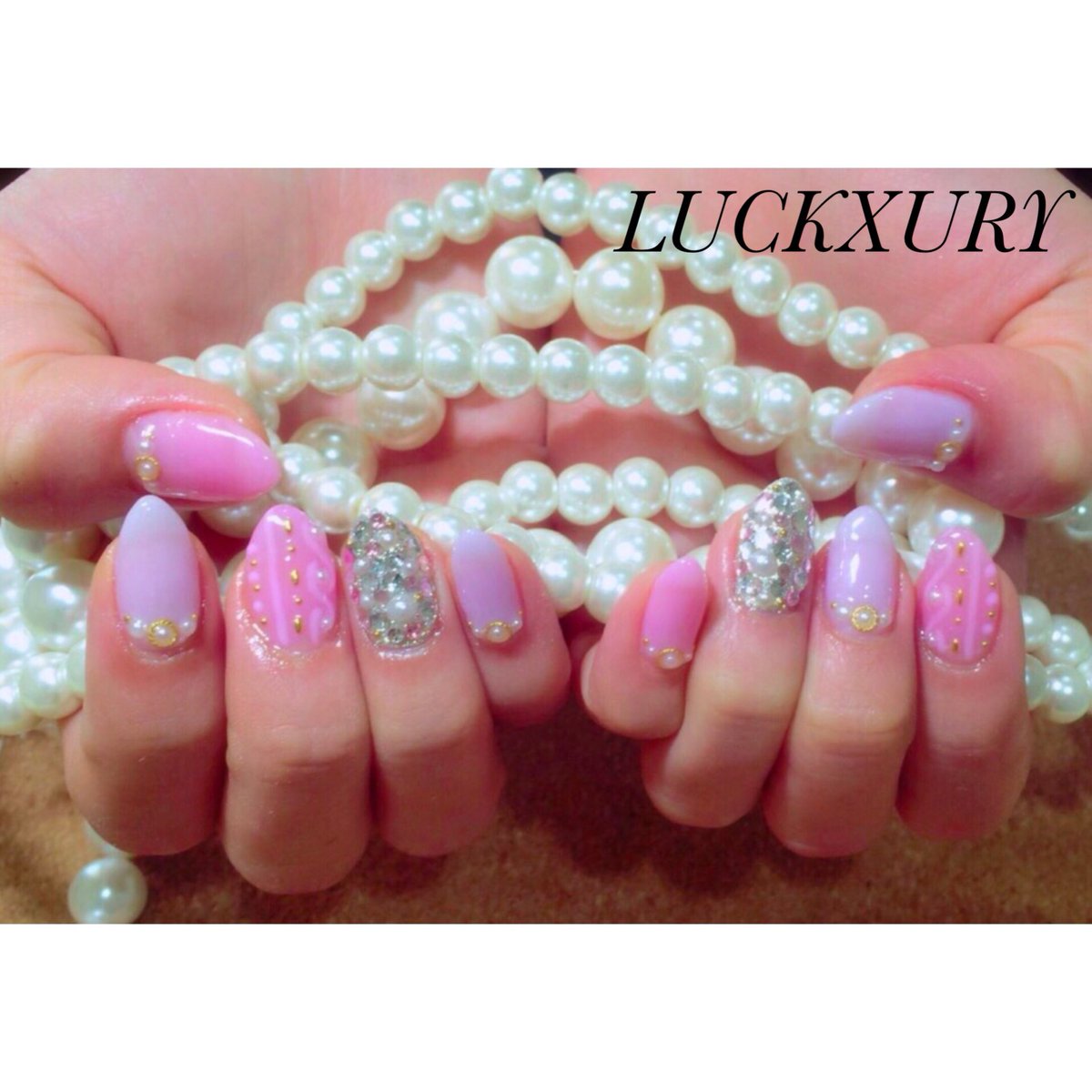 NLuckxury's tweet photo. ビジューニット💅✨

#ネイル
#ネイルサロン
#四街道ネイル https://t.co/VVTw1tGTgp