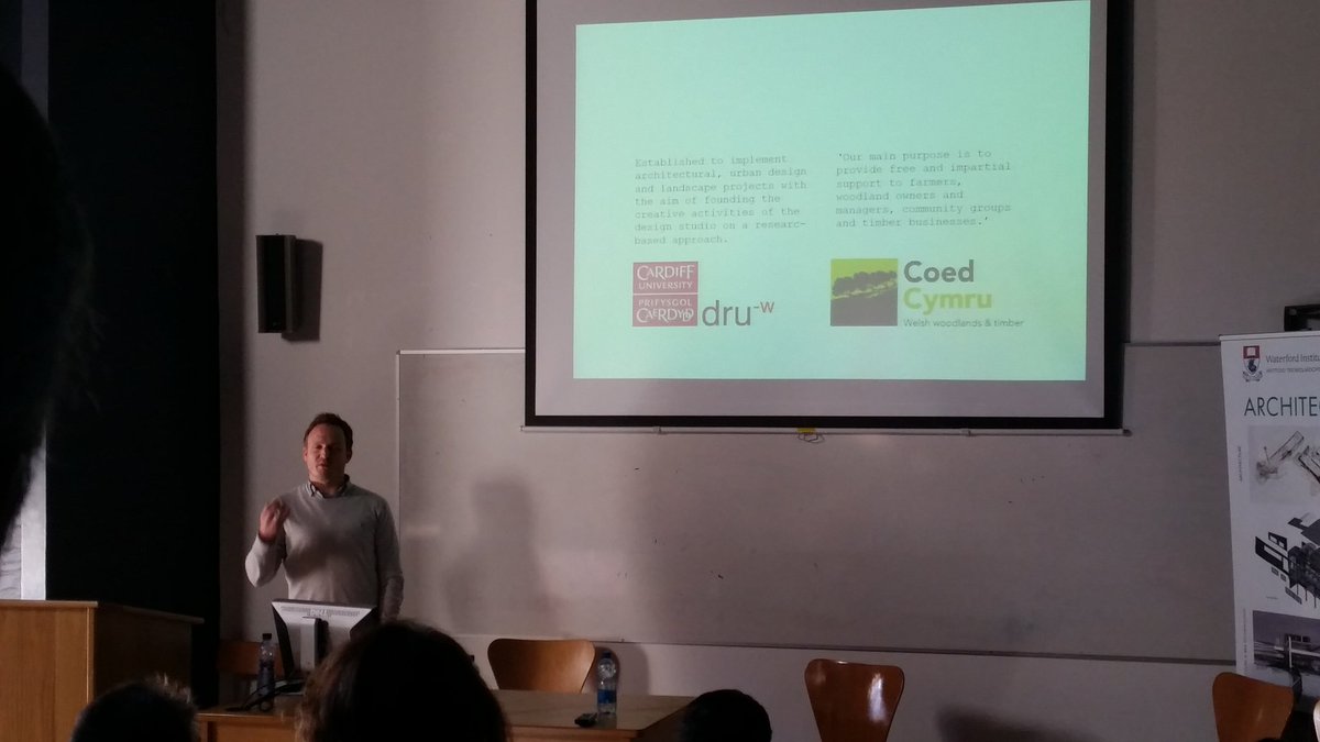 Steve Coombs, Coed Cymru: exploring the architectural potential of the Welsh forest  #AIARG #Waterford