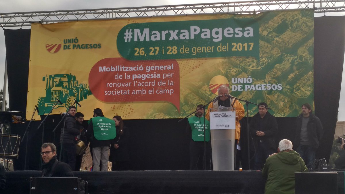 uniopagesos's tweet photo. Pep Riera: cal incorporar la Catalunya pagesa al nou model del país #marxapagesa #28G https://t.co/sHQT2UX31b