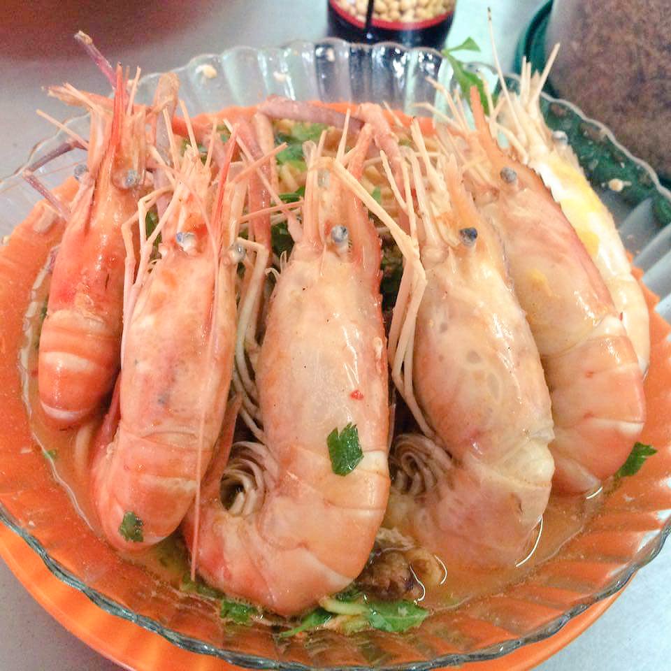 Mee udang sekinchan