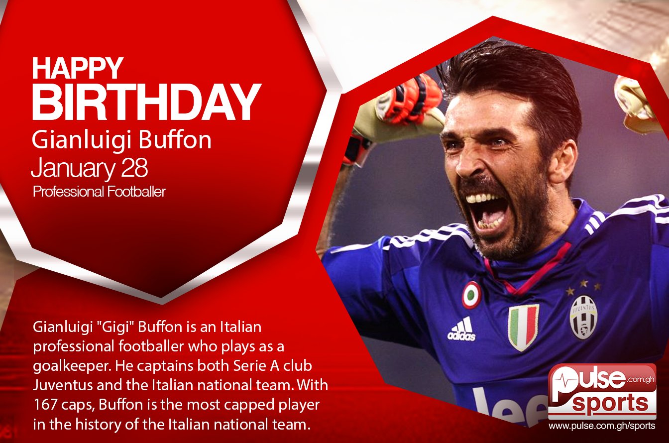  Happy Birthday; Gianluigi Buffon    