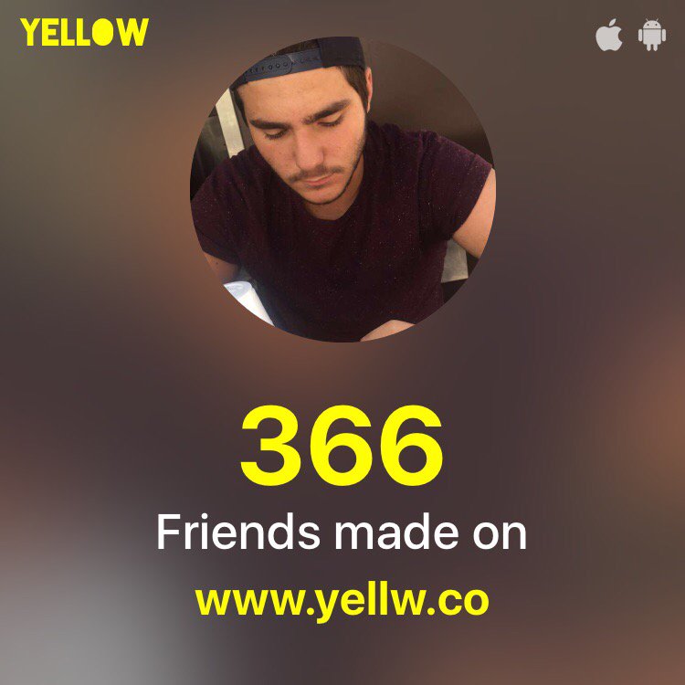 Dadoubenda's tweet photo. Thanks @yellwapp 😍😍 I made 366 new friends on Snapchat: https://t.co/qPfJF8DAbq #MakeFriendsOnSnapchat https://t.co/vffnn30kaJ