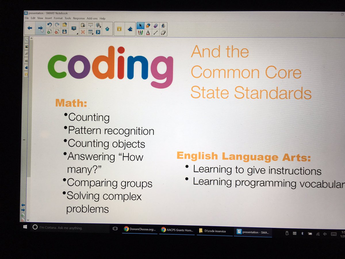 teacherfirst73's tweet photo. Finishing touches done! #ready4fun #BringItOn #coding #KeepCalmCodeOn @aacpsoit https://t.co/5TxQwIzIBw