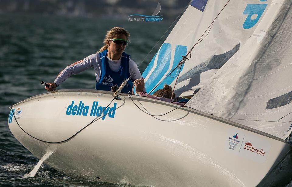 Thank God we have downwinds! Back in first bit.ly/2k2Htmh #SWCMiami17 #zeilvoorgoud #wewilleneenzijn #excelleren