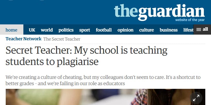 Not a Secret Teacher (@sekretteecher) on Twitter photo 