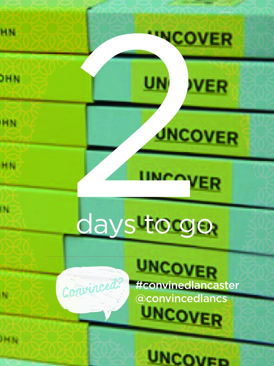 convincedlancs's tweet photo. 2 days to go! #convincedlancaster https://t.co/4pTQjQleqG