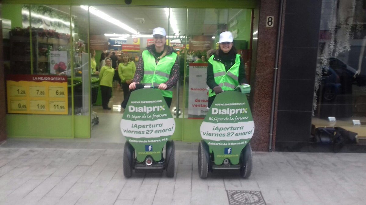 Publicidad en Segway tweet media