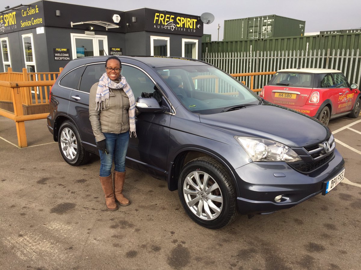 Another #happycustomer with her new #HondaCRV