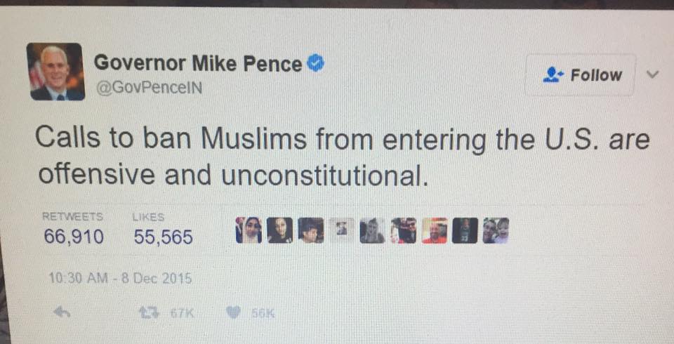 Politicnoncents's tweet photo. The Trump War - Mr. Vice President, you were right the first time. @mike_pence #alternativefact #resist #resisttrump #dictator #ltrump https://t.co/HcGWDvWwJY