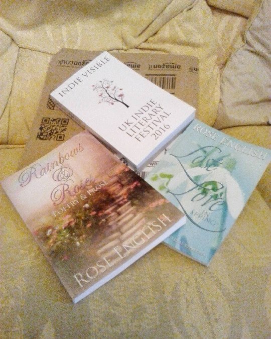 RoseEnglishUK's tweet photo. #WMVBSAB #UKIndieLitFest #IndieBooksBeSeen #Books #Arrived not taking many to the event but will have at least one for #Display purposes :-) https://t.co/nf5y7tPDGH