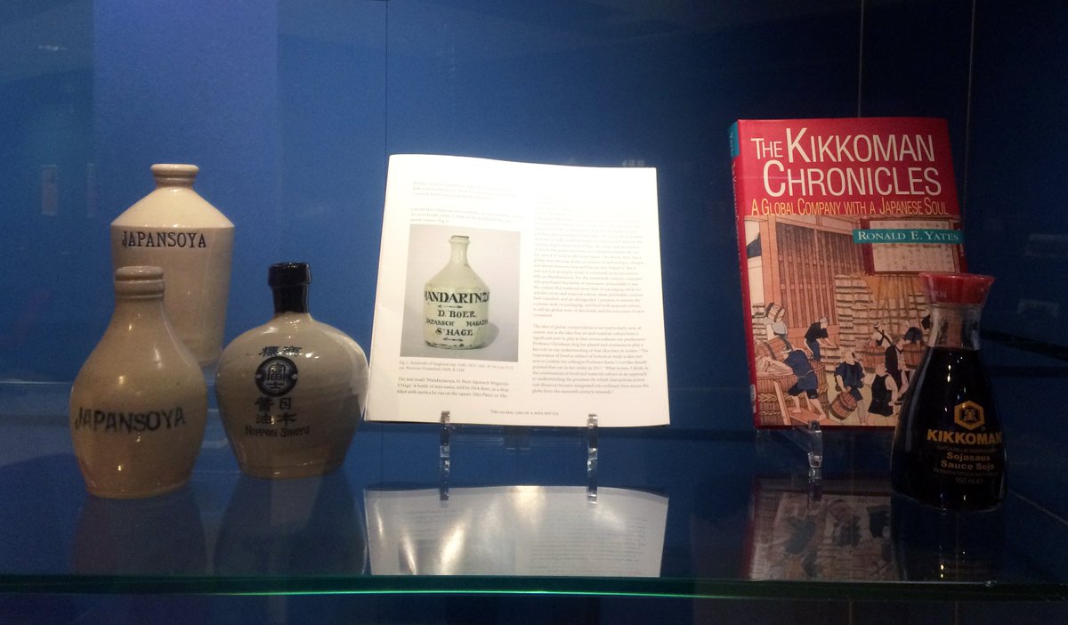 shared_taste's tweet photo. Asian food: soy sauce bottles, @gerritsen_anne's inaugural lecture and more to chew at library exhibition on Asia: https://t.co/IfroBtCmGC https://t.co/QNa1TZrgtd