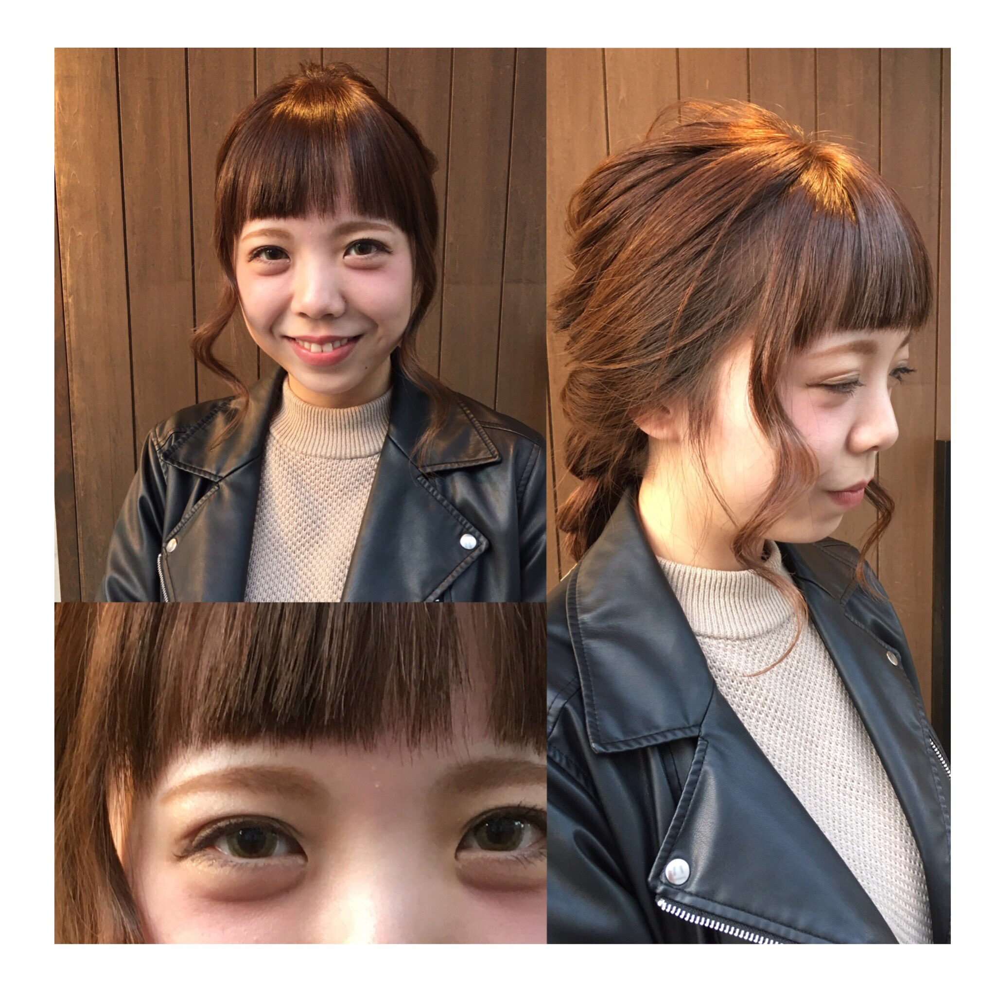 イワモトタカユキ Spica スピカ 豊中本町 美容室 本日のお客様 前髪を久しぶりに作りました オン眉パッツンバングは ヘアアレンジやロングヘアに相性よし Ao Hairarrange Hairstyle Hair イワモトタカユキ 豊中美容室 オン眉 パッツン