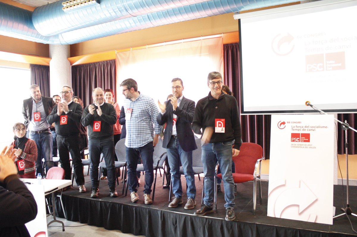 José Luis Jimeno ja és el nou Primer Secretari del @pscvoccidental amb el 95% dels vots favorables al 6è Congrés territorial