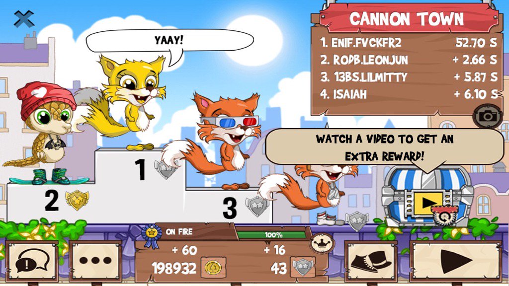 Enif1FR2's tweet photo. Want to catch an L? #funrun2 #Leonjun #LilMitty #isaiah https://t.co/VW0ajGWXdx