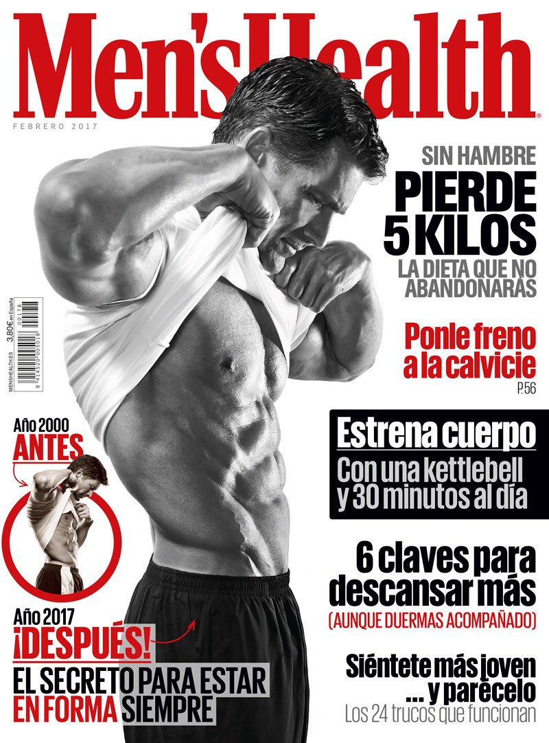 GreggAvedon's tweet photo. Hot off the press, the new Men's Health Spain Feb issue. #Gratitude #menshealthespaña #TruthDiet Thanks Jason Ellis for a great shoot! https://t.co/6UeHS1ZJkM