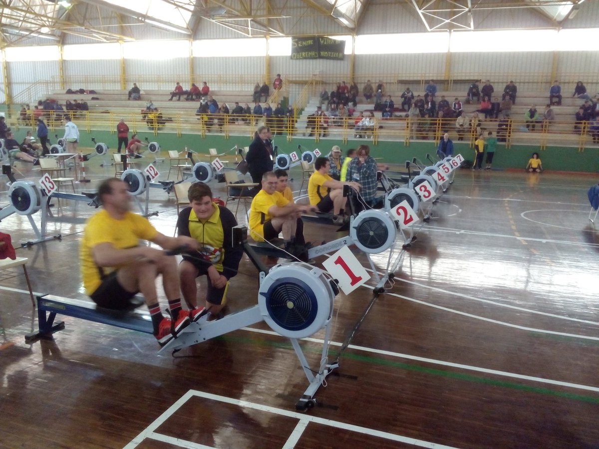 Primera ocasión que este Cto España acoge deportistas con discapacidad intelectual. Bravo por ellos!
