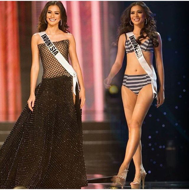 om Telolet om = "Keke SMILE Keke" #MissUniverse #Indonesia