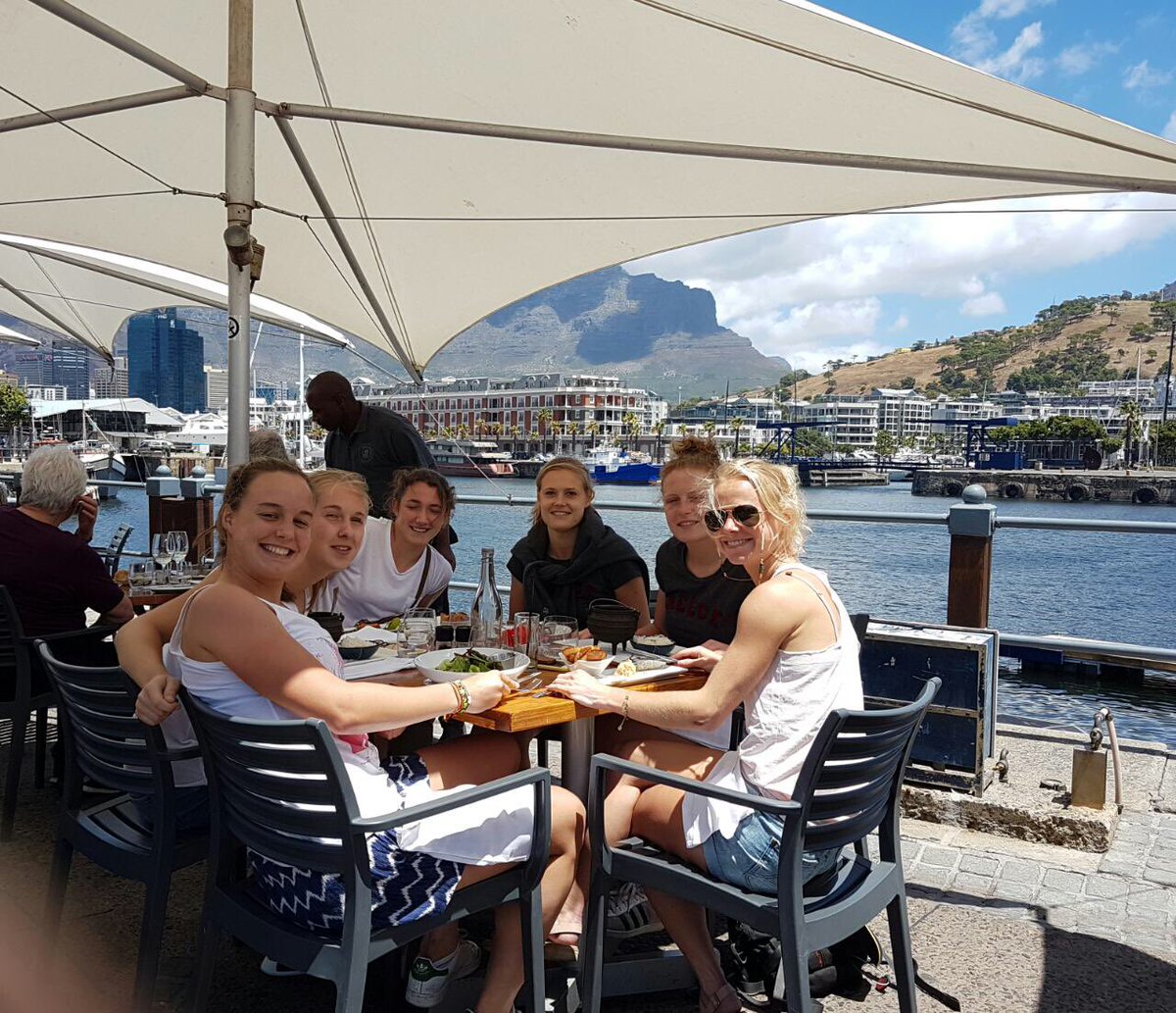 den_anker's tweet photo. Fantastic having the #BelgianRedPanthers join us on their day off.Catch them @obshartleyvale as they take on #Chile tomorrow 2pm
#DenAnker https://t.co/zQlRKahRbA