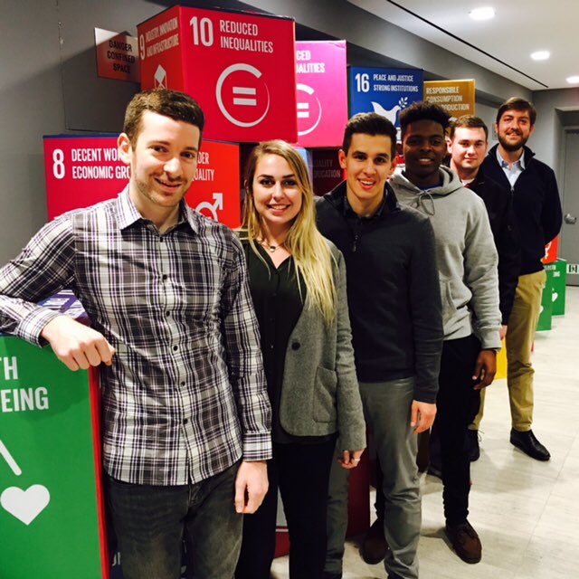 jonas_haertleUN's tweet photo. We met w/ McCoy #bschool @txst student team @PRMESecretariat. Gr8 hearing their pitch for @Unilever #SDGs healthy living project. Good luck! https://t.co/W8CB4kiPsY