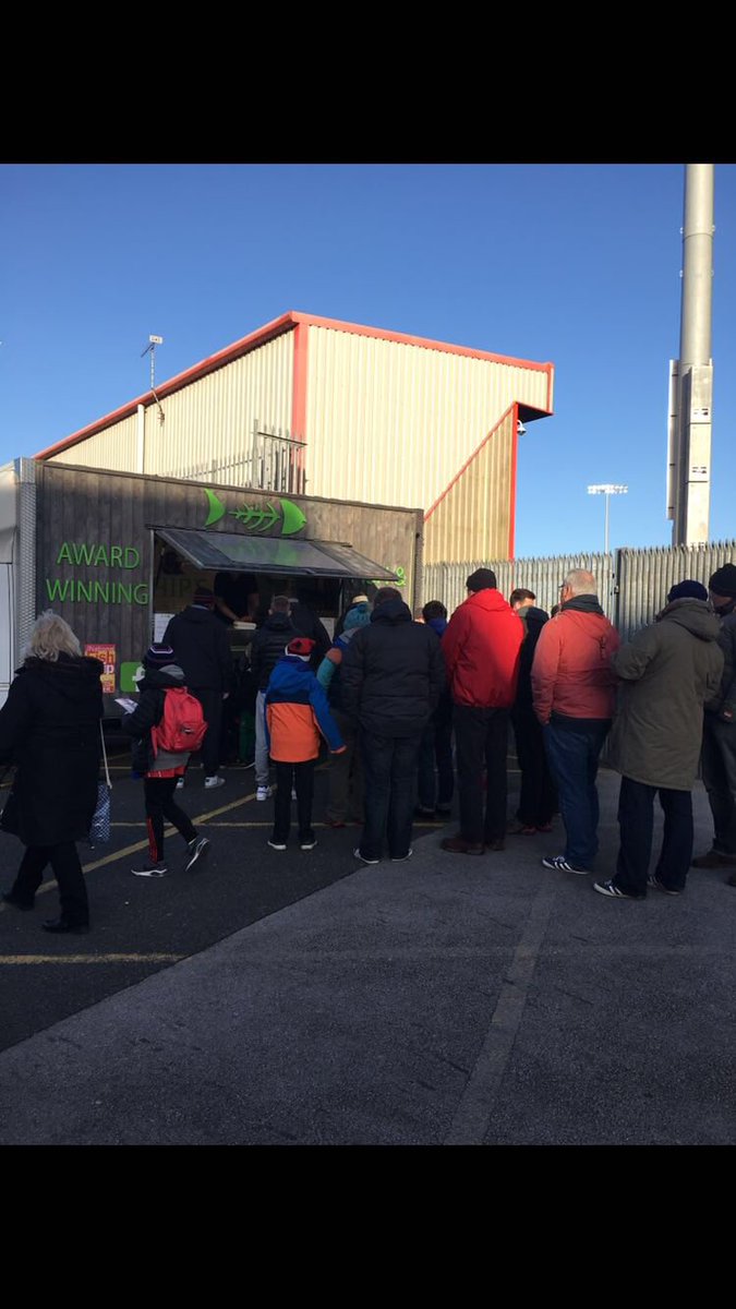 Great to see some of the cheltenham fans today.Especially our mutual customer showing us your article re your tattoo <a href="/SimpsonsChippy/">Simpsons</a> 

🍟🐟🔴⚪️