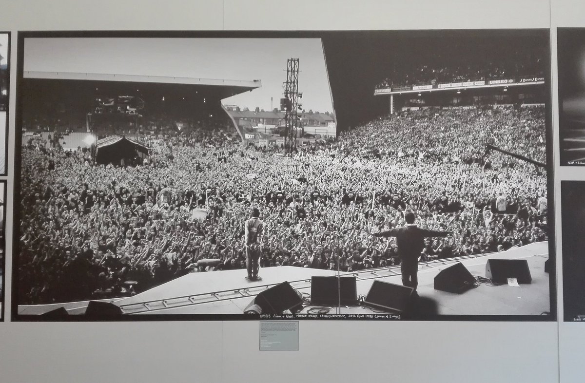 kylieylee's tweet photo. Maine Road 1996, what a crazy night. As you were #oasis @liamgallagher @NoelGallagher #oasisexhibition https://t.co/clXk6W9vGr