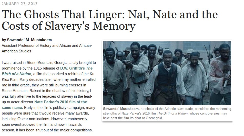 somustakeem's tweet photo. #Films always have a place in #teaching and #learning https://t.co/O4ze1hqq9G #slavery #memory #ghosts #slaveryarchive #movies #history #BHM https://t.co/9k95HZGtMs