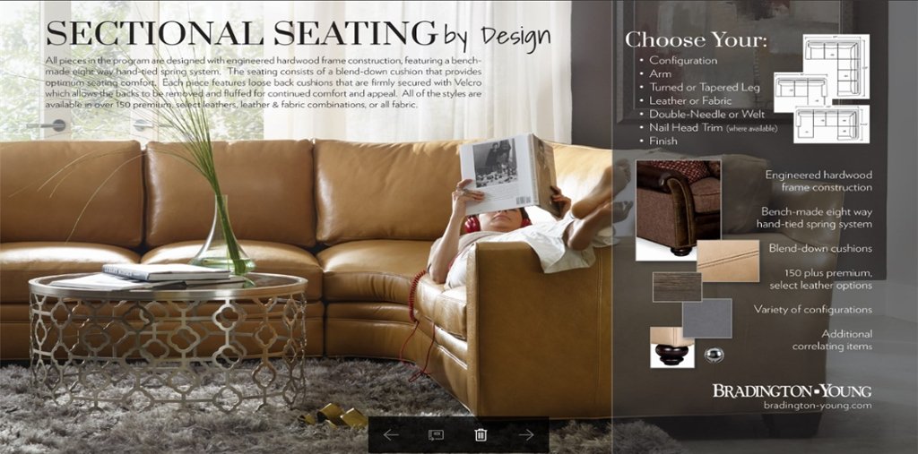DesignByEastern's tweet photo. Customize your Bradington Young sectional from configuration and material to finish! Your furniture should be as unique as you! https://t.co/ZgdfsaVzti