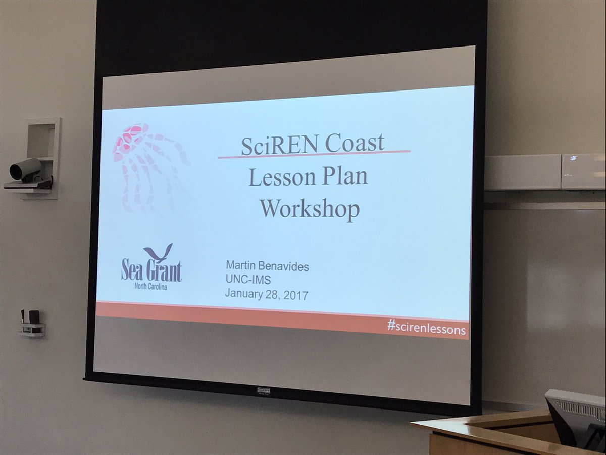 YoungSciAcademy's tweet photo. Excited to be here @SciREN_Outreach lesson plan workshop #scirenlessons @mnemiopsis @WilmAcad https://t.co/RLJAaBYDKR