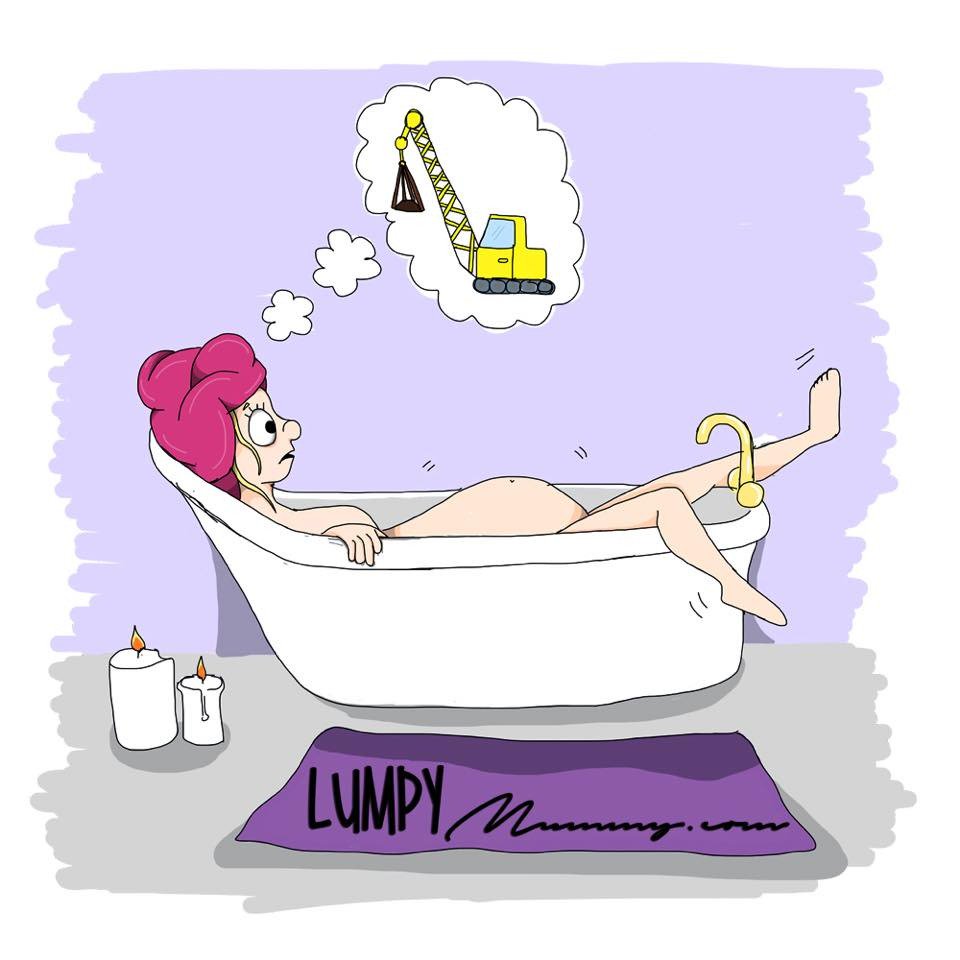 mothercareuk's tweet photo. #pregnancyproblems getting in the bath is fine but getting out... https://t.co/YW888cNipU