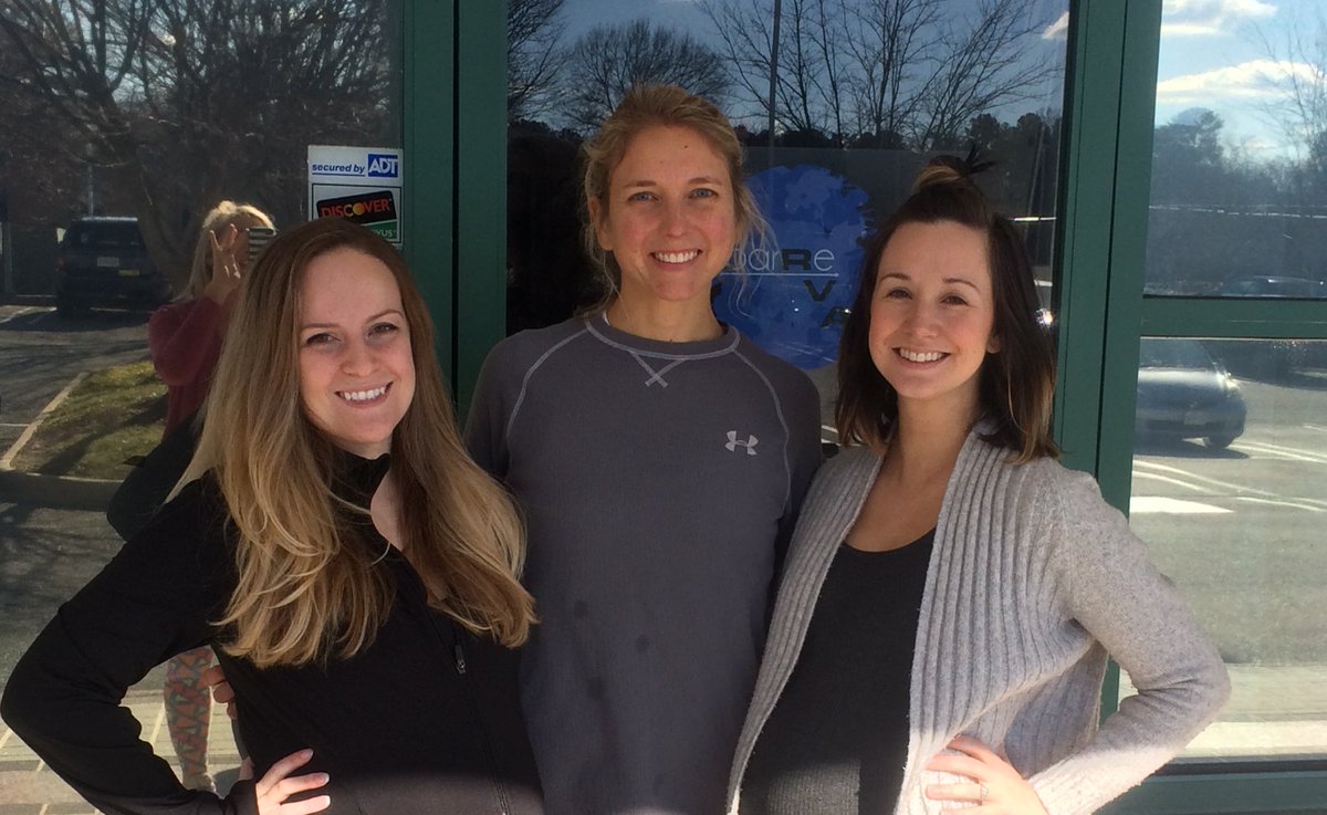 Not much makes me happier than seeing 2 of my clients collaborate. <a href="/ktpntr/">Katie Painter</a> at BarReVA❤🌱👶🏼 Beautiful business owners.